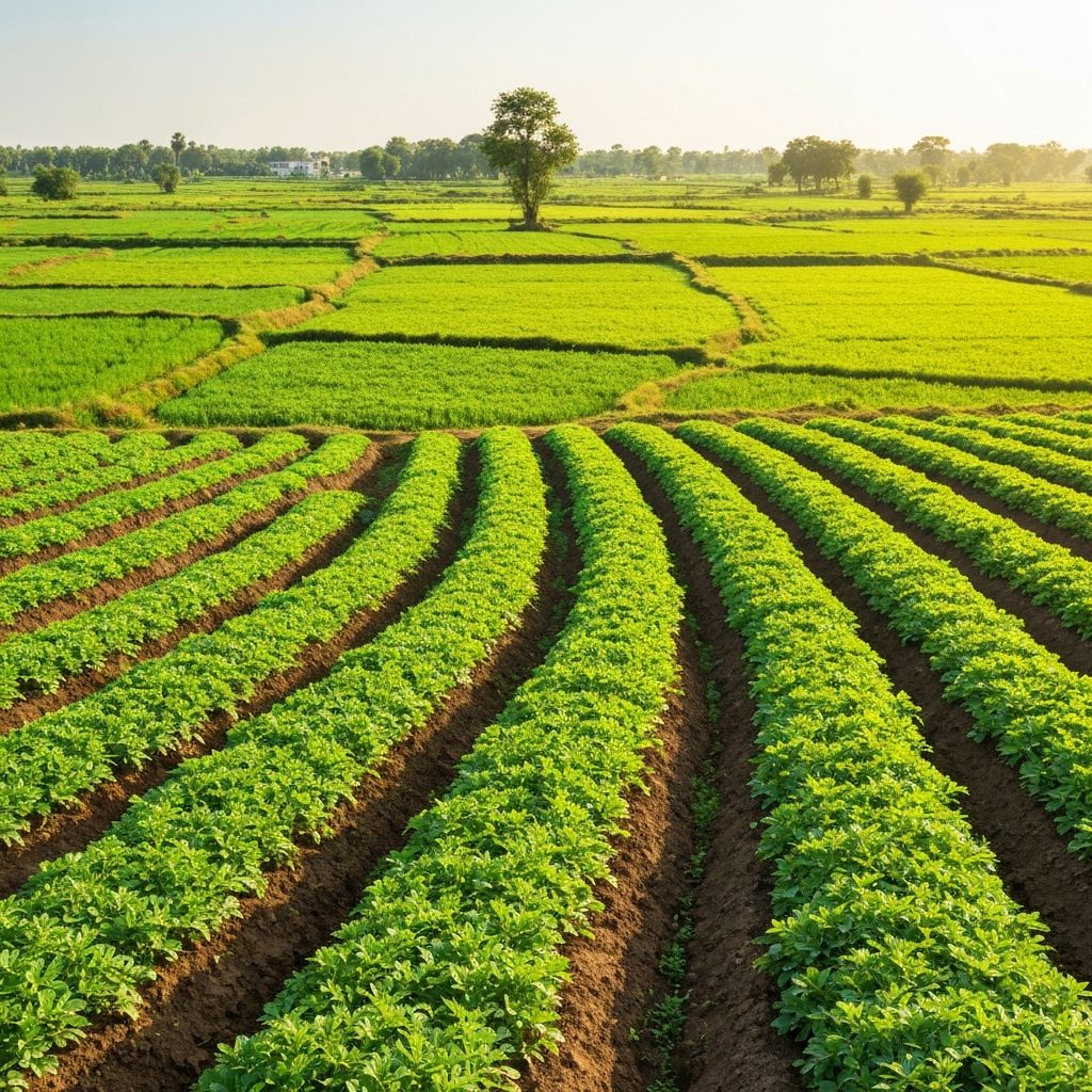 Green Farm Field